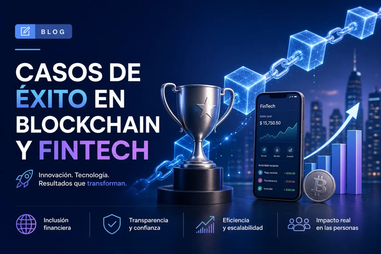 casos-de-exito-en-Blockchain-y-fintech - Hispamer Noticias casos de éxito en Blockchain y fintech Hispamer Noticias
