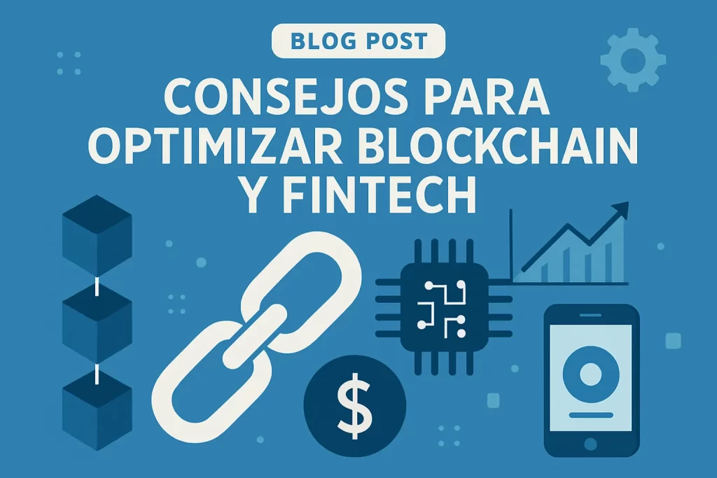 consejos para optimizar Blockchain y fintech&nbsp;Hispamer Noticias
