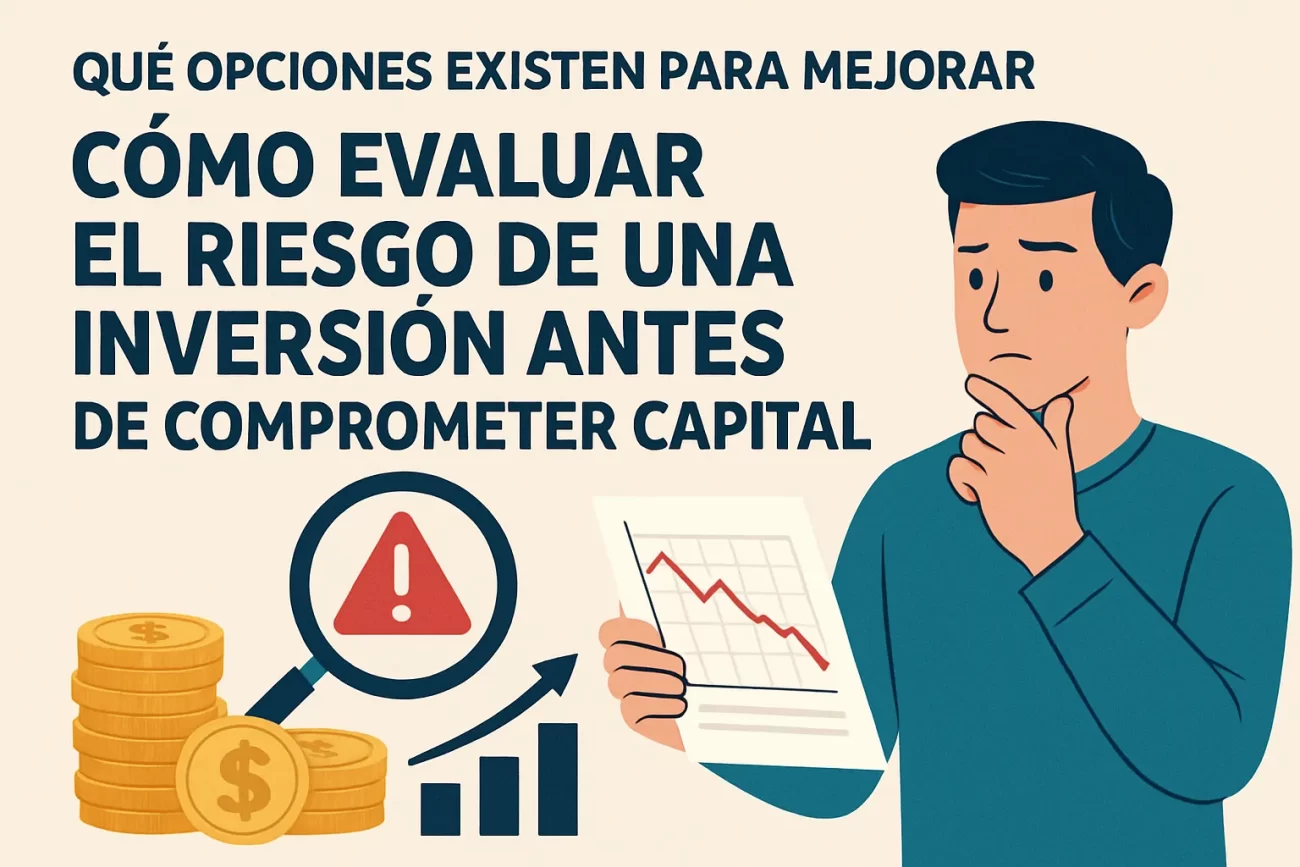 qué opciones existen para mejorar Cómo evaluar el riesgo de una inversión antes de comprometer capital&nbsp;Hispamer Noticias