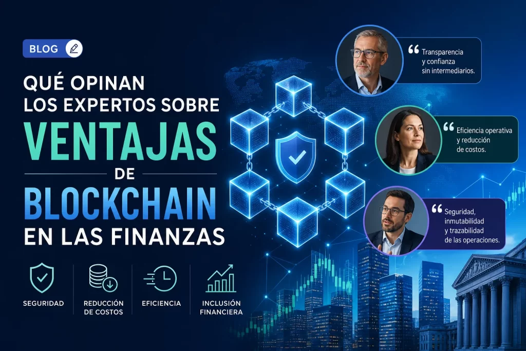 qué opinan los expertos sobre Ventajas de blockchain en las finanzas&nbsp;Hispamer Noticias