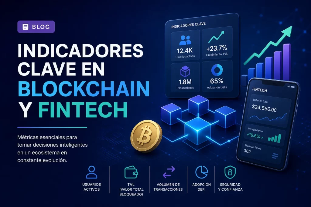 indicadores clave en Blockchain y fintech&nbsp;Hispamer Noticias
