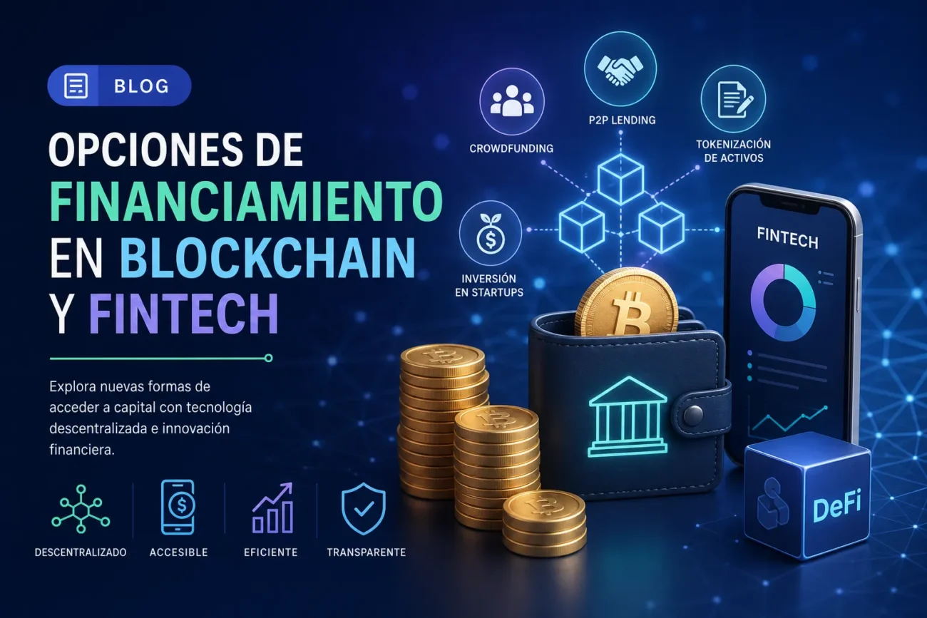 opciones de financiamiento en Blockchain y fintech&nbsp;Hispamer Noticias