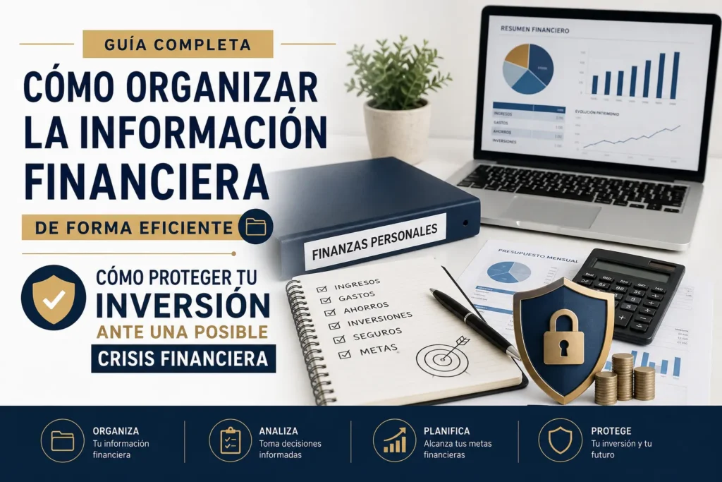 cómo organizar la información financiera de forma eficiente Cómo proteger tu inversión ante una posible crisis financiera&nbsp;Hispamer Noticias