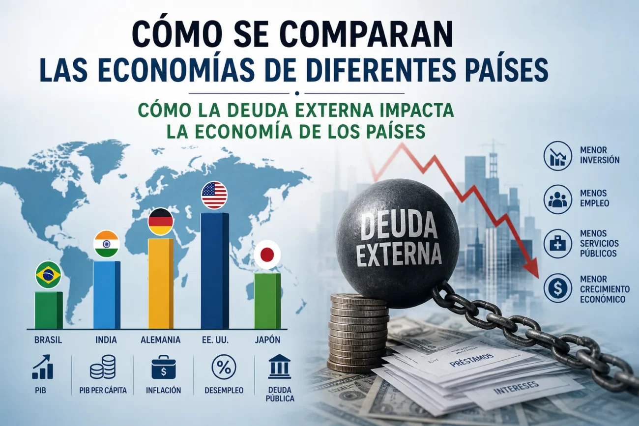 como-se-comparan-las-economias-de-diferentes-paises-Como-la-deuda-externa-impacta-la-economia-de-los-paises - Hispamer Noticias cómo se comparan las economías de diferentes países Cómo la deuda externa impacta la economía de los países Hispamer Noticias