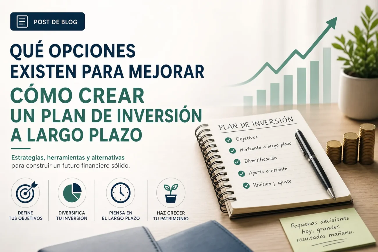 que-opciones-existen-para-mejorar-Como-crear-un-plan-de-inversion-a-largo-plazo - Hispamer Noticias qué opciones existen para mejorar Cómo crear un plan de inversión a largo plazo Hispamer Noticias