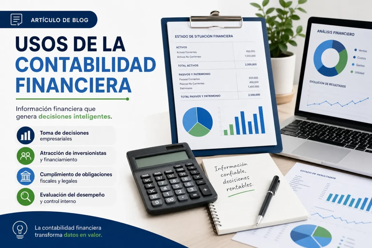 usos de la contabilidad financiera&nbsp;Hispamer Noticias